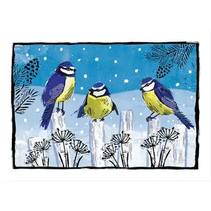 Amnesty International Cards - Blue Tits - Pack of 10