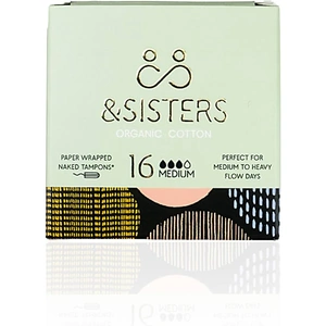 View product details for the &Sisters Naked Tampons - Medium (16 pack)