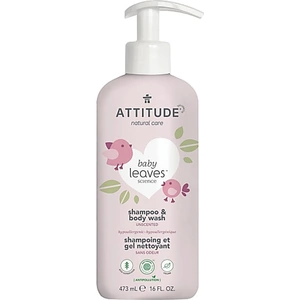 View product details for the Attitude Baby Leaves 2 in 1 Shampoo & Body Wash - Fragrance Free