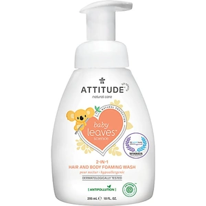 View product details for the Attitude Baby Leaves 2-in-1 Hair and Body Foaming Wash - Pear Nectar