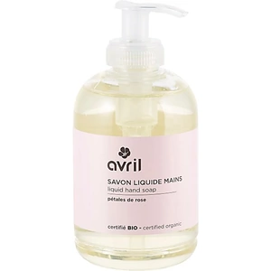 Avril Organic Liquid Hand Soap - Petales de rose (Rose Petals) 300 ml