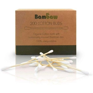 Bamboo Cotton Buds 200 / 400 Pieces - Bambaw - 200