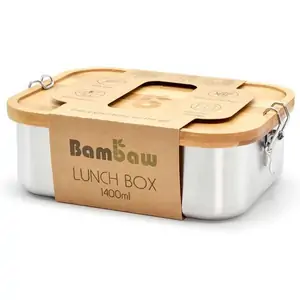 Bambaw Bamboo Lunch Box - 1400ml