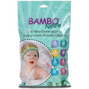 View product details for the Bambo Nature Disposable Nappy Travel Pack - Mini - Size 2
