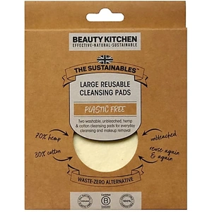 View product details for the Beauty Kitchen Large Reusable Cleansing Pads x 2