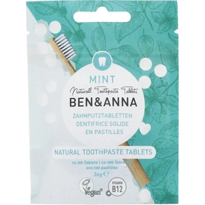 Ben & Anna Toothpaste Tablets without Fluoride - Mint - 100 Tabs