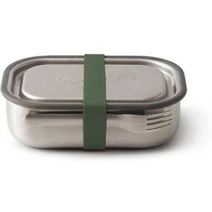 Large Stainless Steel Lunch Box - Black & Blum - Olive