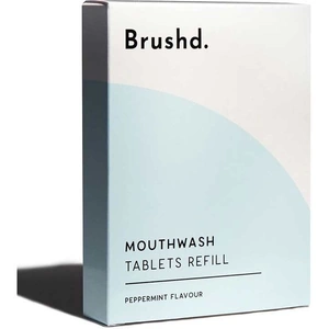 Brushd Mouthwash Tablets Refill - 120 Tablets - Peppermint