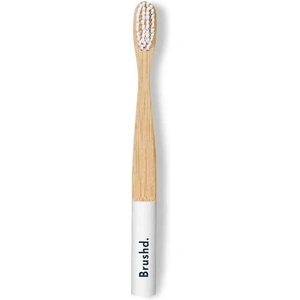 Brushd Kids Bamboo Toothbrush - 2 Colours Available - Two Pack / Blue
