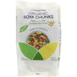 View product details for the Clearspring Organic Soya Chunks - 200g
