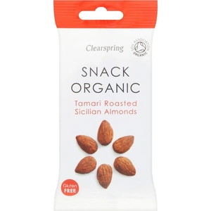 View product details for the Clearspring Tamari Roasted Sicillian Almonds - 30g