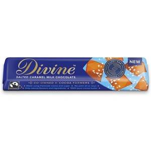 Divine Chocolate Divine Milk Chocolate with Salted Caramel - 35g