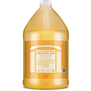 Dr Bronners Dr. Bronner's Citrus Orange Castile Liquid Soap - 3.8L