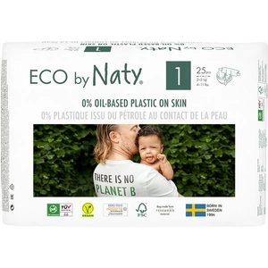 Eco By Naty Disposable Nappies Size 1 - Newborn - Pack of 25
