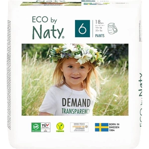 Eco by Naty Disposable Pull Up Pants - Extra Large - Size 6 - Pack of 18