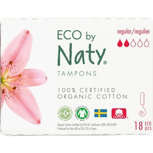 Eco by Naty Digital Tampons - Regular - Pack of 18