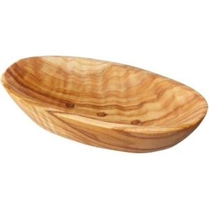 View product details for the Olive Wood Soap Dish - Oval