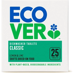 Ecover Classic Dishwasher Tablets - Lemon & Lime - 25 Tabs
