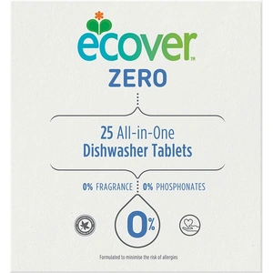 Ecover Zero All-in-One Dishwasher Tablets - 25 Tabs