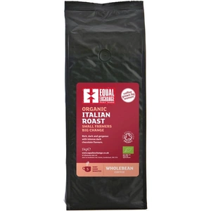 Equal Exchange Italian Roast Coffee Whole Beans - 1Kg