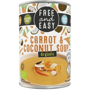 Free & Easy Organic Carrot & Coconut Soup - 400g