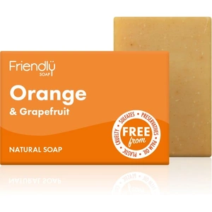 Friendly Soap Orange & Grapefruit Bath Soap - 95g