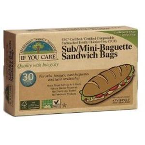 If You Care Paper Sub / Baguette Bags - 30 Bags