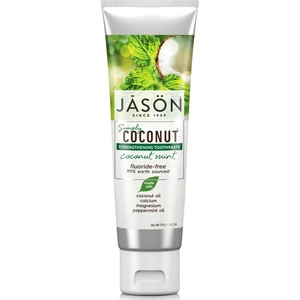 Jason Coconut Mint Strengthening Fluoride Free Toothpaste - 119g