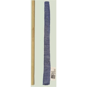 Know The Origin Single Resuable Bamboo Straw and Pouch - Dark Blue