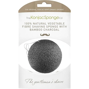 Konjac Sponge Co Konjac Premium Gentlemen's Sponge with Bamboo Charcoal