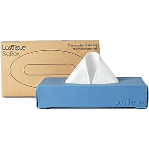 View product details for the LastTissue Big Box - 18 reusable tissues - Blue