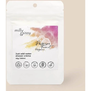 Milly & sissy Plastic Free Vegan Shower Crème Refill, Passion Fruit