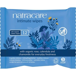 View product details for the Natracare Organic Cotton Intimate Wipes - Pack of 12