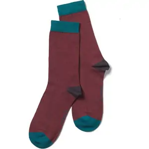 Nomads Raisin Plain Socks - UK7-11