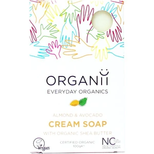 Organii Organic Almond & Avocado Cream Soap - 100g
