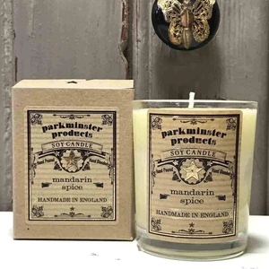 View product details for the Parkminster 90ml Votive Soy Wax Candle - Various Fragrances, Mandarin Spice