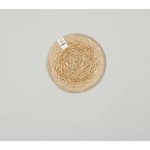 ReSpiin Seagrass & Jute Coaster - Natural - Four Pack