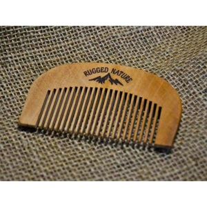 Rugged Nature Small Wooden Beard Comb