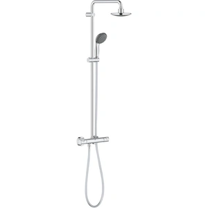 Savemoneycutcarbon Grohe Vitalio Start 160 Shower System with Thermostatic Mixer Chrome