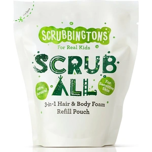 View product details for the Scrubbingtons 3-in-1 Shampoo Conditioner & Body Foam Refill Pouch - 200ml