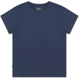 View product details for the Women's Boxy Plain T-Shirt - Navy