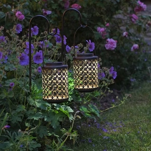Smart Garden Solar Powered Riad Lanterns 2 Pack