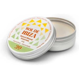 Sol De Ibiza Vegan & Organic Natural Sun Cream - SPF 30