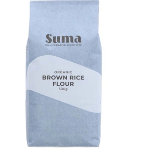 Suma Wholefoods Suma Prepacks Organic Brown Rice Flour - 500g