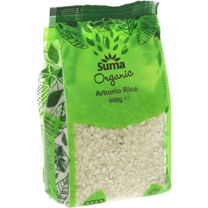 Suma Wholefoods Suma Prepacks Organic Arborio Risotto Rice - 500g
