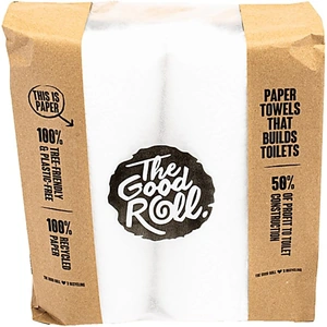 The Good Roll Wrapless Kitchen Towels (2 rolls)