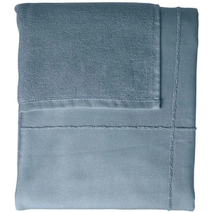 The Organic Company Calm Towel To Wrap - Grey Blue