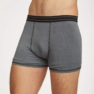Men's Bamboo 'Michael' Boxers by Thought - Grey Marle, XS