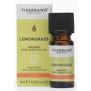 View product details for the Tisserand Lemongrass Organic Essential Oil 9ml