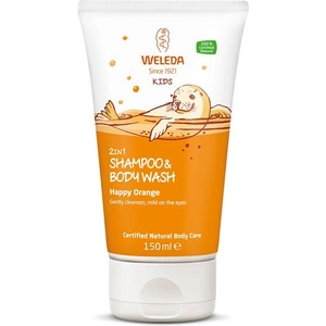 Weleda Kids 2 in1 Happy Orange Shampoo & Body Wash - 150ml